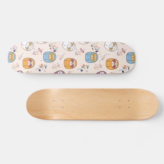 Sleepy Sloth Skateboard (Horizontal)