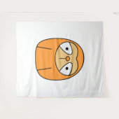 Sleepy Sloth Wandteppich (Vorderseite (Horizontal))