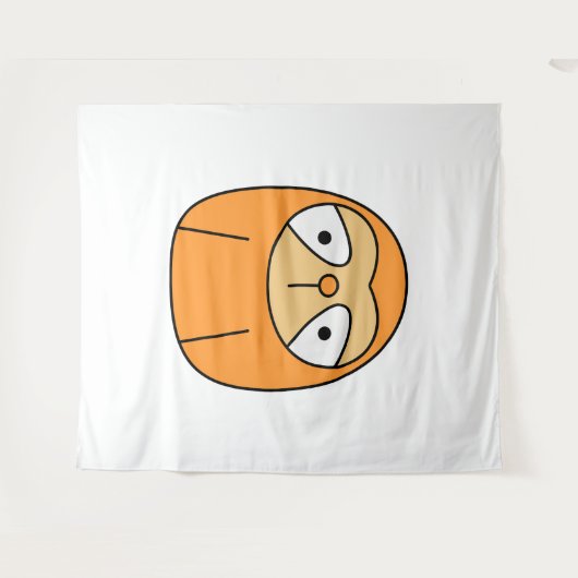 Sleepy Sloth Wandteppich (Vorderseite (Horizontal))