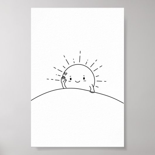 Sleepy Sun Says Hi Poster (Vorne)