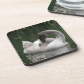Sleepy Swan Cork Untersetzer (Linke Seite)