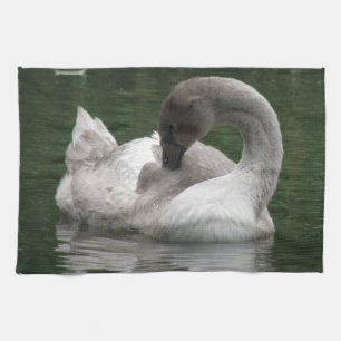 Sleepy Swan Kitchtuch Geschirrtuch