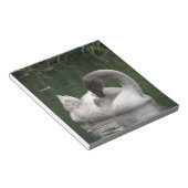 Sleepy Swan Notepad Notizblock (angewinkelt)