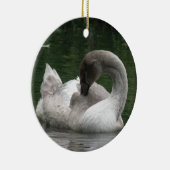 Sleepy Swan Ornament (Rechts)