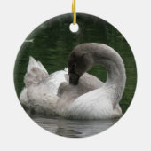 Sleepy Swan Ornament (Hinten)