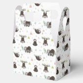 Sleepy Sweet Sloth Pattern Geschenkschachtel (Geöffnet)