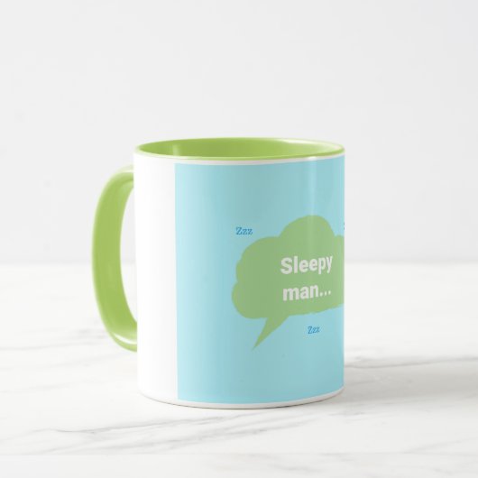 Sleepy Tasse (Vorderseite Links)