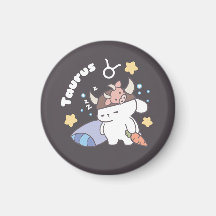 Sleepy Taurus Bunny Pattern - Zodiac