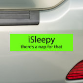 Sleepy theres Nickerchen für diese lustige Schlafl Autoaufkleber (Auf Auto)