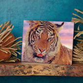 Sleepy Tiger - Fotoplatte (Seite)