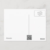 Sleepy Tiger Postkarte (Rückseite)