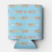 Sleepy Time Sloth Pattern Dosenkühler (Rückseite)