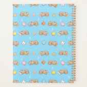 Sleepy Time Sloth Pattern Planer (Rückseite)