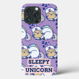 Sleepy Unicorn Case-Mate iPhone Hülle