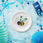 Sleepy Whimsical Bee Pappteller (Party)