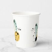 Sleepy Whimsical Butterfly Pappbecher (Rechts)