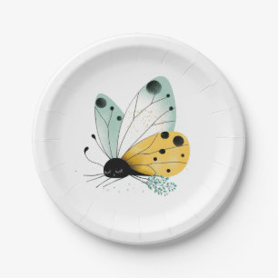 Sleepy Whimsical Butterfly Pappteller