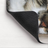 Sleepy Zorro Kitty Mouse Pad Mousepad (Ecke)