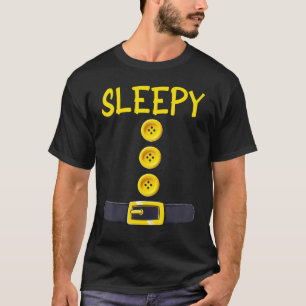 Sleepy Zwerg Halloween Kostümfarbe Matching Slee T-Shirt
