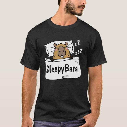 Sleepybara Rodents T-Shirt (Vorderseite)