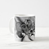 Sleepyhead rottweiler Welpen Kaffeetasse (Vorderseite Links)