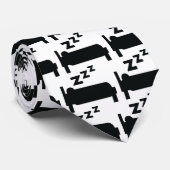 Sleepyhead zzz Schlafen Krawatte (Gerollt)