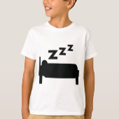 Sleepyhead zzz Schlafen T-Shirt (Vorderseite)