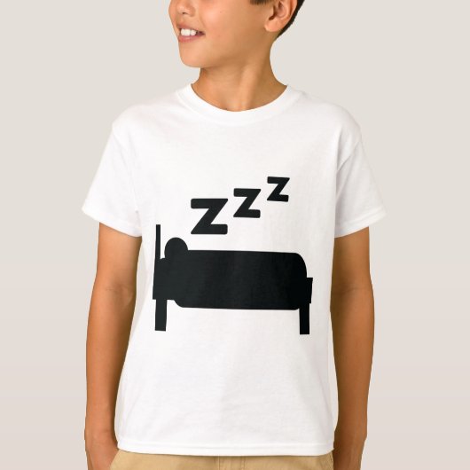 Sleepyhead zzz Schlafen T-Shirt (Vorderseite)