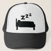 Sleepyhead zzz Schlafen Truckerkappe (Vorderseite)