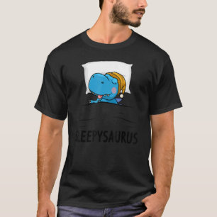 Sleepysaurus nahe Dinosaurier Dino Rex Nachtgewand T-Shirt