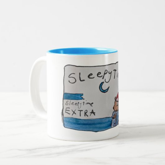 Sleepytime Extra Tasse (Vorderseite Links)