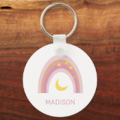 'Sleepytime Rainbow', Gewohnheit der Mädchen Niedl Schlüsselanhänger (Vorderseite)