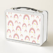 Sleepytime Rainbow - Niedlich Custom Metall Brotdose (Rückseite)