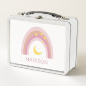 Sleepytime Rainbow - Niedlich Custom Metall Brotdose (Vorderseite)