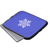 Sleeve Blue Snow Flake (Vorne Knopf)