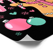 Sleigh 67 Gingerbread Christmas Six Seven Meme Vir Poster (Ecke)