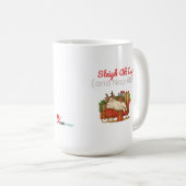Sleigh All Day and Nap After Funny Christmas Kaffeetasse (VorderseiteRechts)