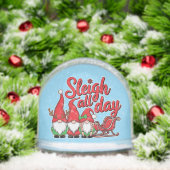 Sleigh All Day Gnomes Schneekugeln (Weihnachten)