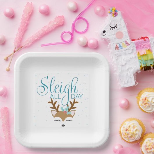 Sleigh All Day Holiday Paper Teller (Party)