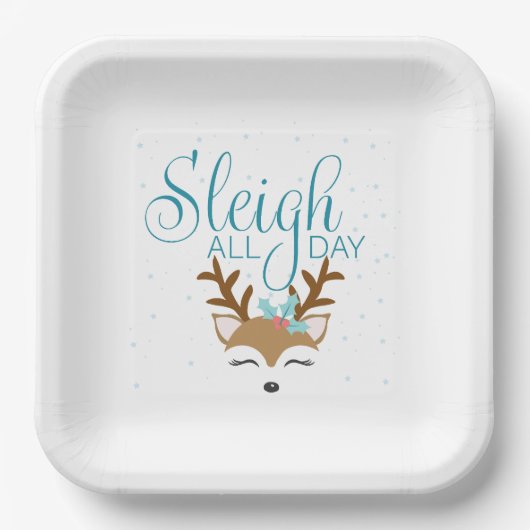Sleigh All Day Holiday Paper Teller (Vorderseite)