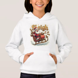 Sleigh All Day Hoodie – Funny Christmas Holiday