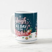 Sleigh all day in the kitchen kaffeetasse (Vorderseite Links)