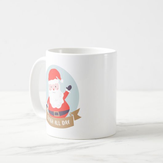Sleigh All Day Kaffeetasse (Vorderseite Links)