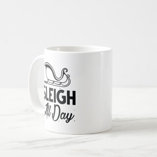 Sleigh All Day Kaffeetasse (Vorderseite Links)