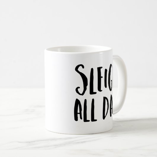 Sleigh All Day Kaffeetasse (VorderseiteRechts)