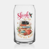 Sleigh All Day Read All Night Dosenglas (Vorderseite)
