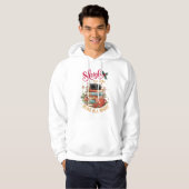 Sleigh All Day Read All Night  Hoodie (Vorne ganz)
