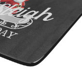 Sleigh All Day Schneidebrett (Ecke)