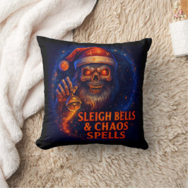 Sleigh Bells & Chaos Spells Weihnachten Kissen