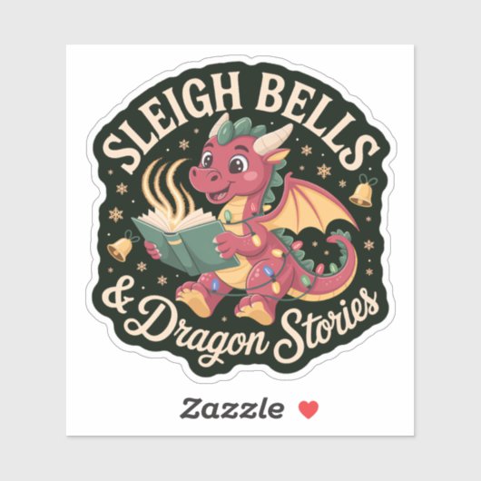 Sleigh Bells & Dragon Stories Holiday Magic Aufkleber (Blatt)